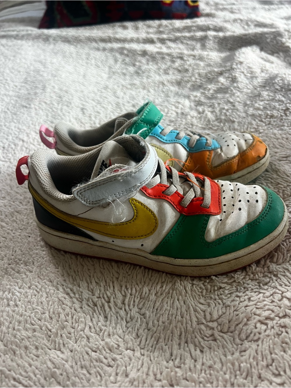 Kids Multicolor Low Top Nikes